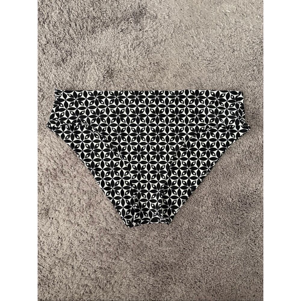 Fused Hawaii Geometric Double Lined Full Coverage Bottoms Size 3X